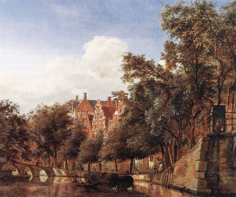 HEYDEN, Jan van der View of the Westerkerk, Amsterdam  sf